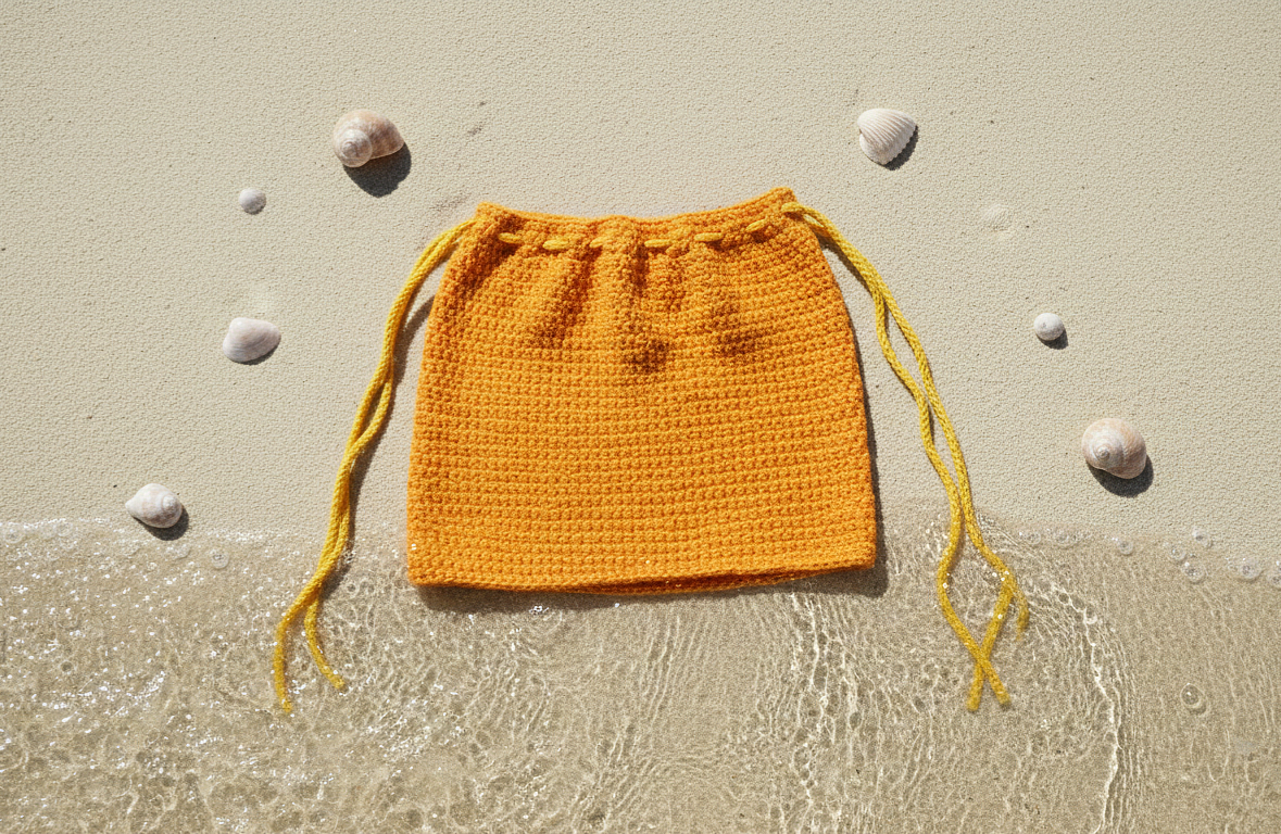 Crochet skirt